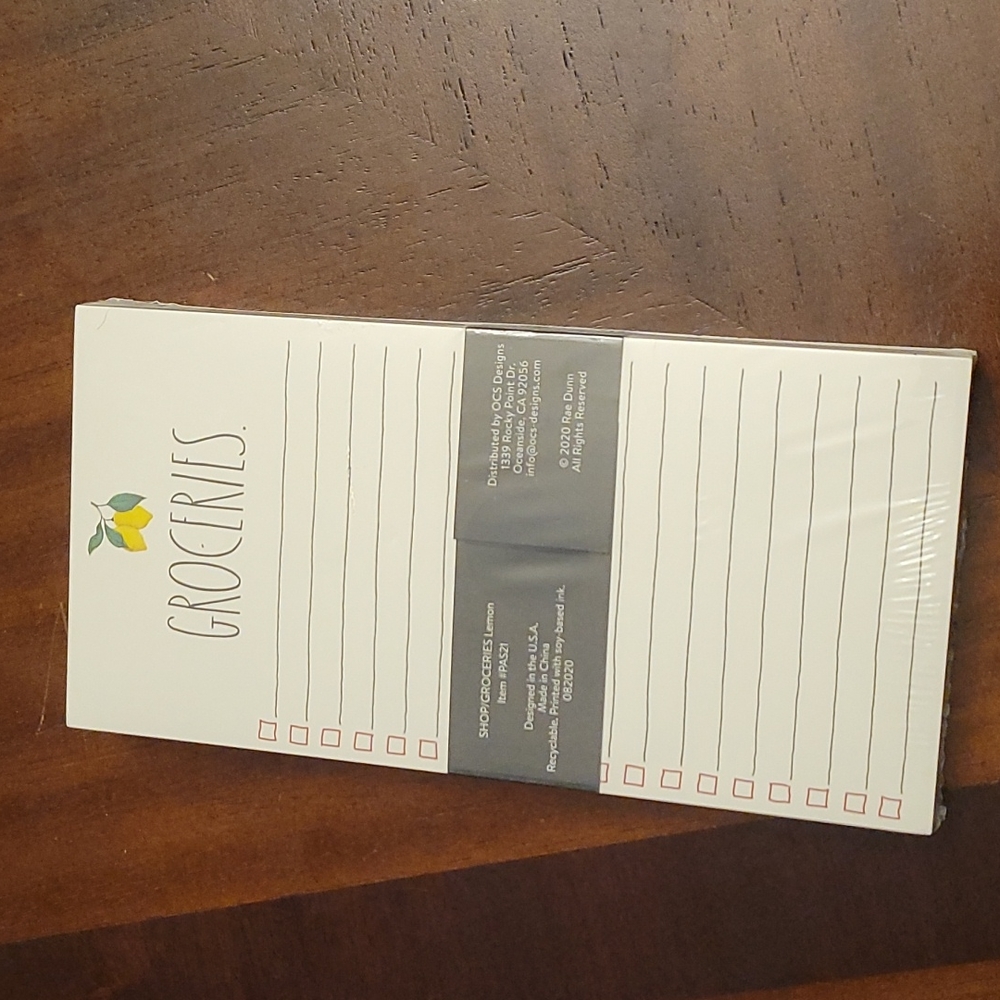 🆕 Rae Dunn notepad set